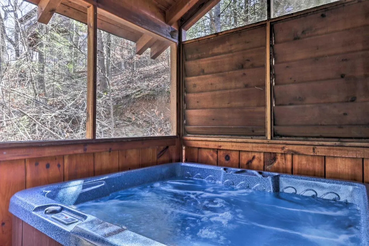 Casa de Férias Cozy Cabin With Hot Tub In The Heart Of *