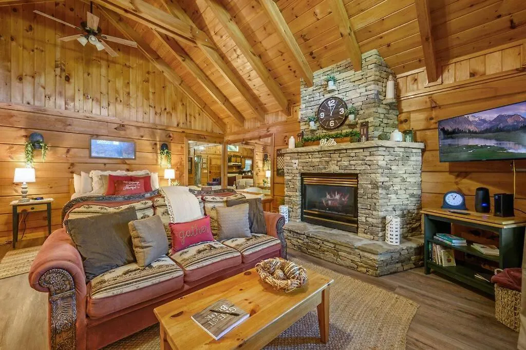 Do Not Disturb - Smoky Mountain Cabin, Hot Tub, Fireplace Nyaraló *