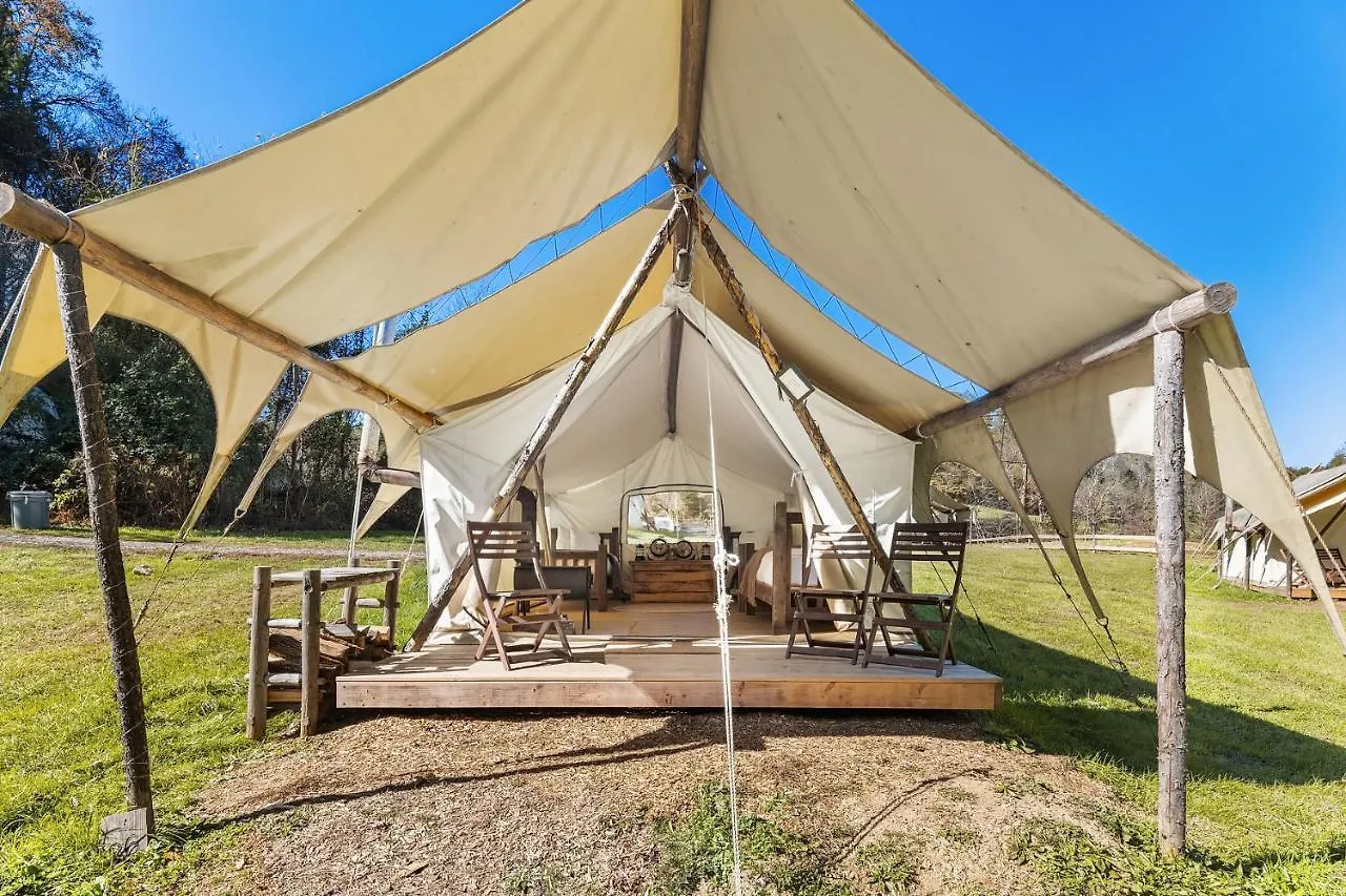 Under Canvas Great Smoky Mountains Luxury tent