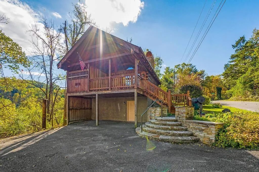 Cozy Log In The Heart Of Pigeon Forge. Hot Tub. Honeymoon! Sleeps 2 度假居 鸽子谷