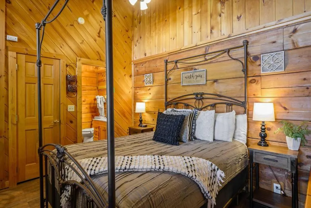 Cozy Log In The Heart Of Pigeon Forge. Hot Tub. Honeymoon! Sleeps 2 度假居 鸽子谷