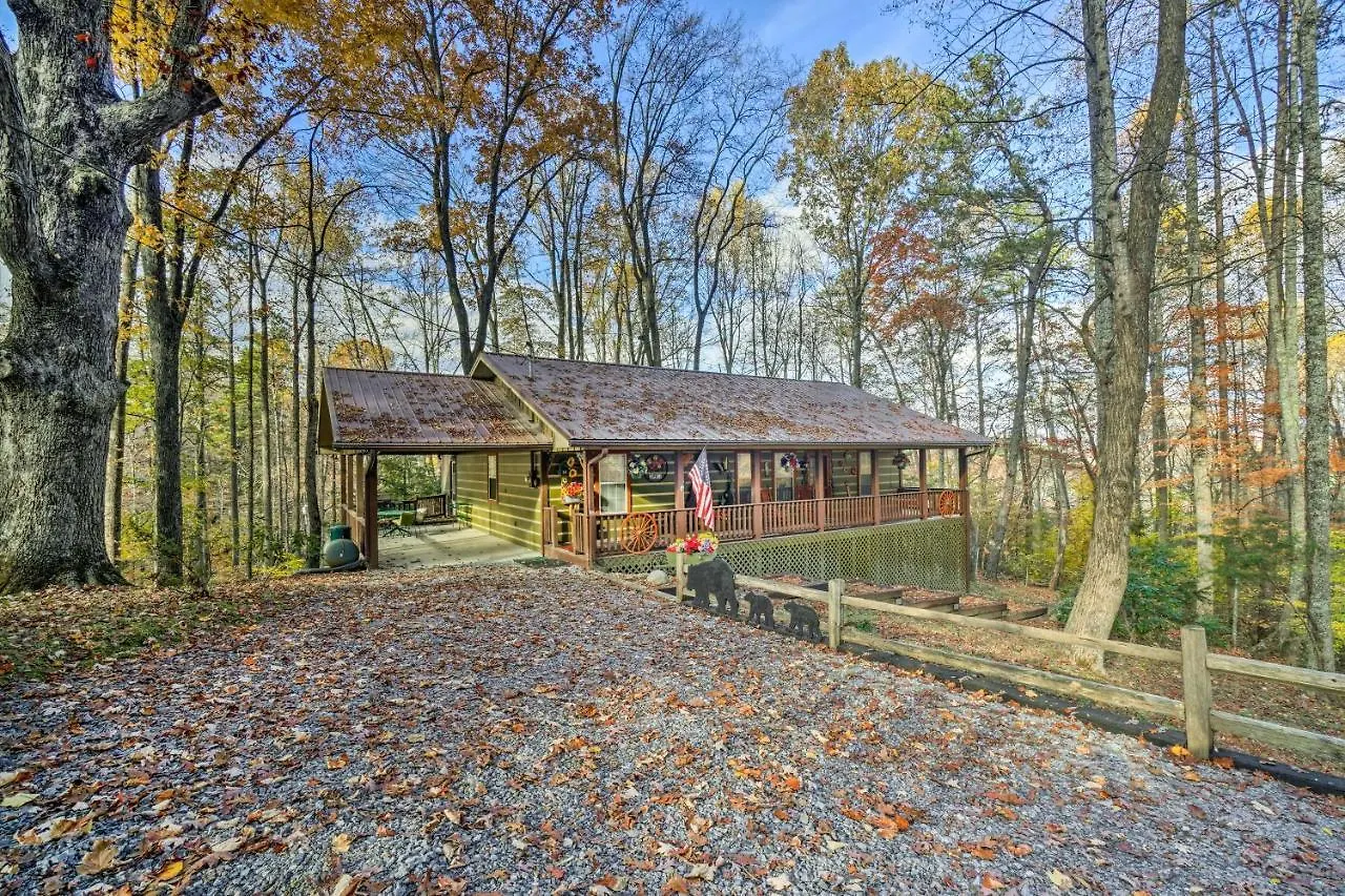 Woodsy Hideaway Private Hot Tub Holiday home Pigeon Forge