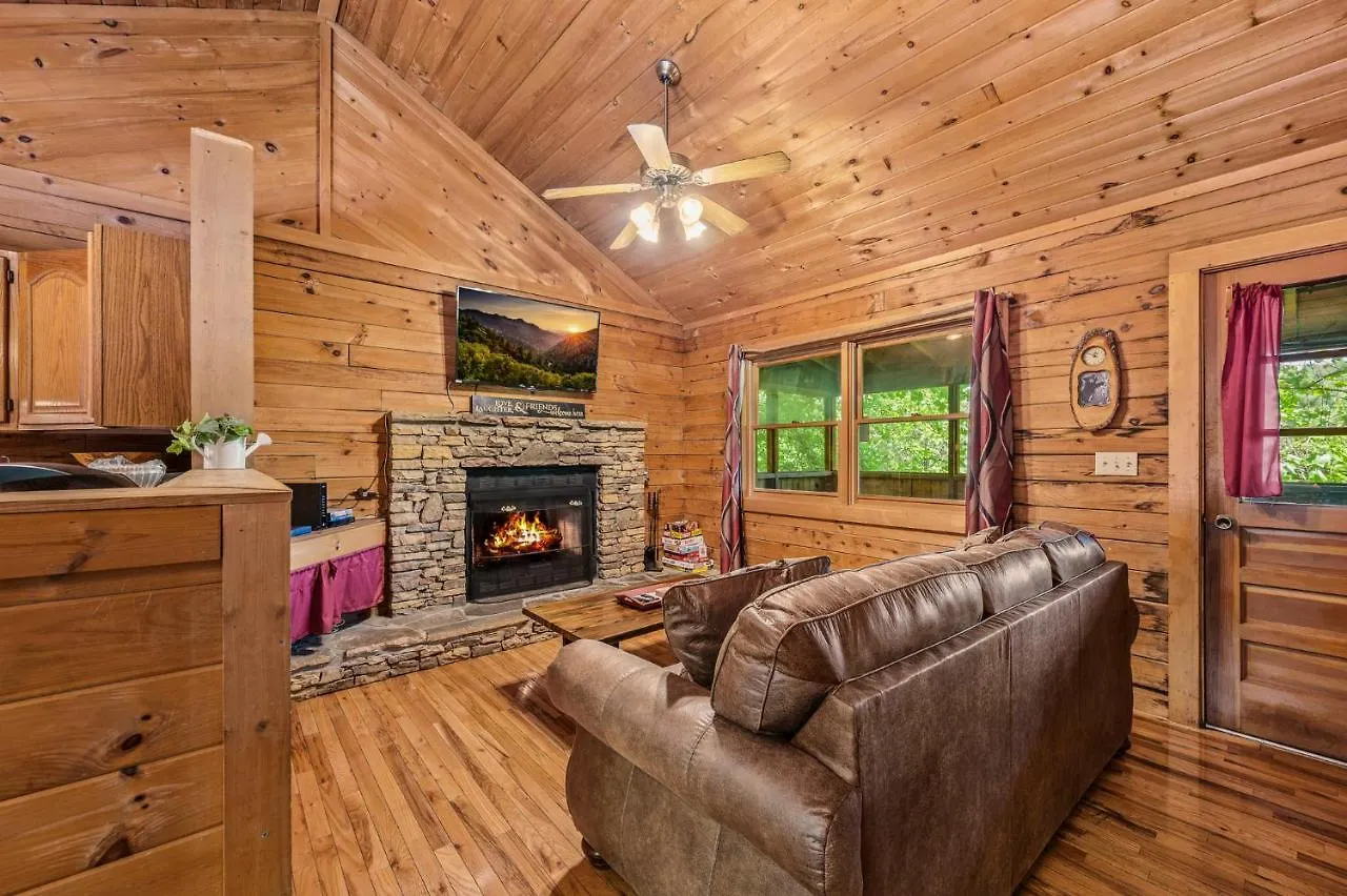Holiday home Romantic Log With Hot Tub