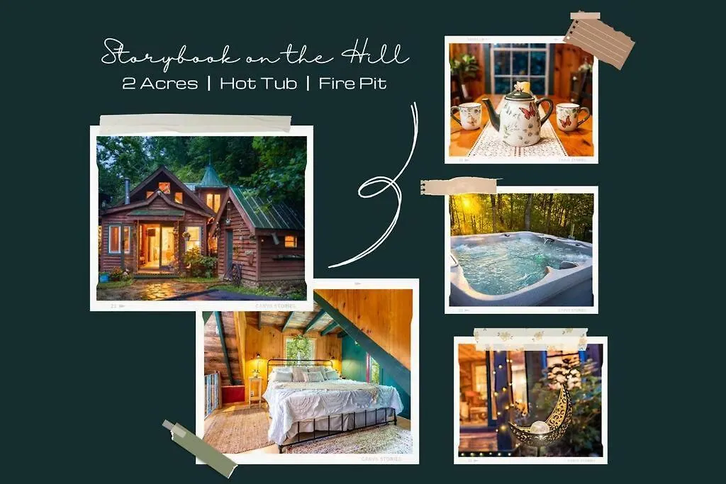 Holiday home Romantic Gem, 2 Acres, Hot Tub, Free Pet, King Bed