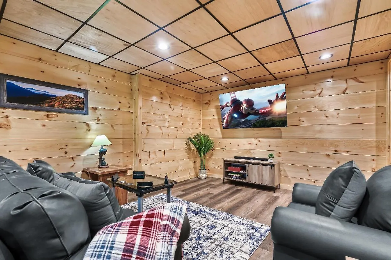 別荘 Mountains R Calling, Cozy Hideaway, King Beds, Hot-tub, Arcade, Ev Ready *
