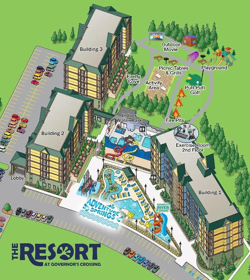Semesteranläggning (resort) The At Governor's Crossing