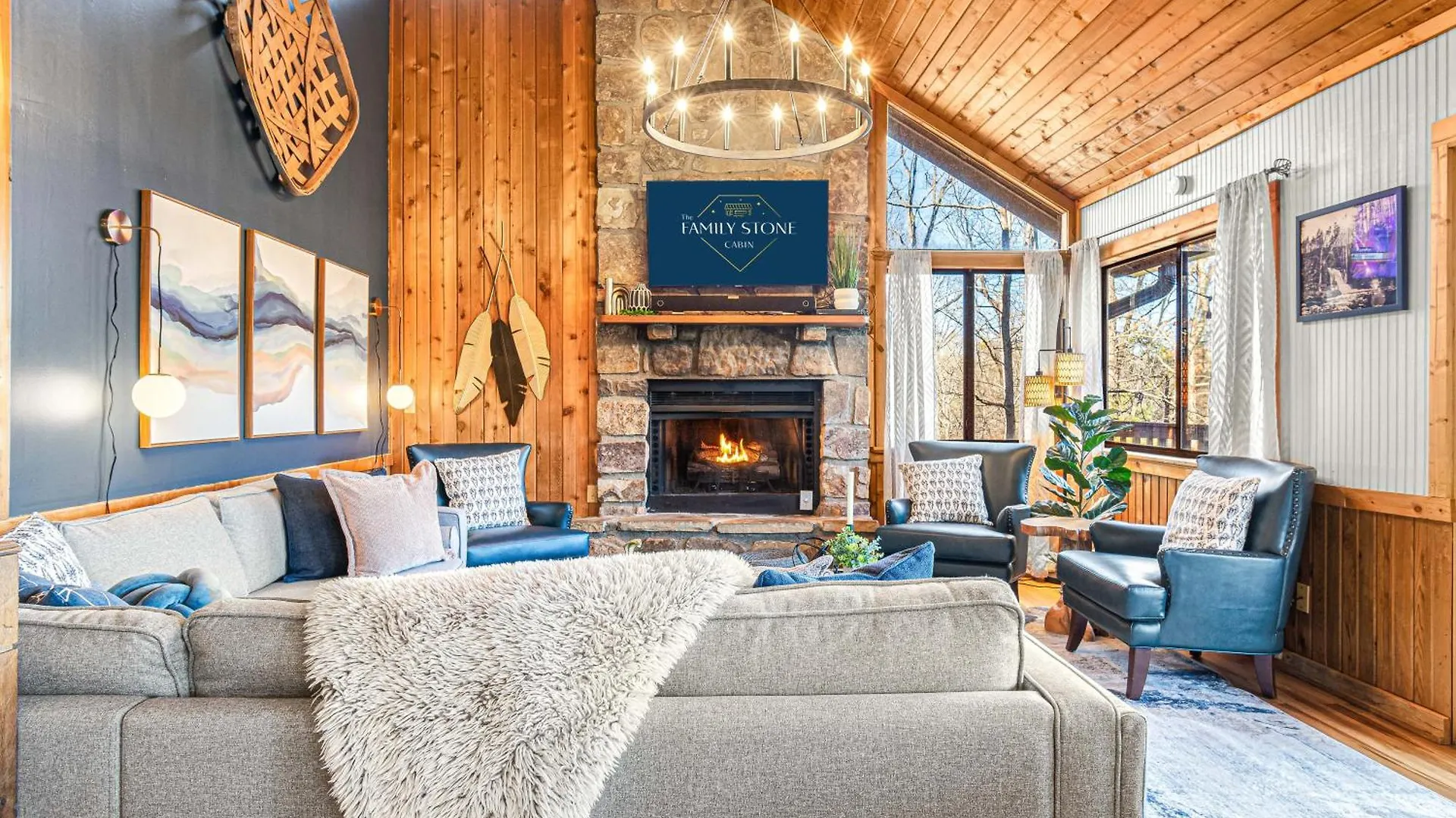 The Family Stone Luxe Sleeps 12 Hot Tub Dogfriendly Dollywood * Pigeon Forge