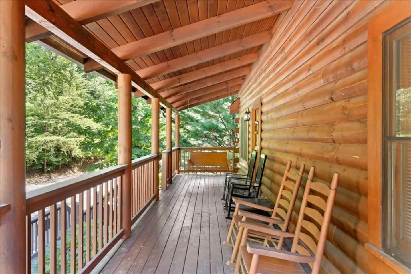 Ferienhaus 5Br Smoky Cabin Hot Tub, Games, 1 Mi To Parkway