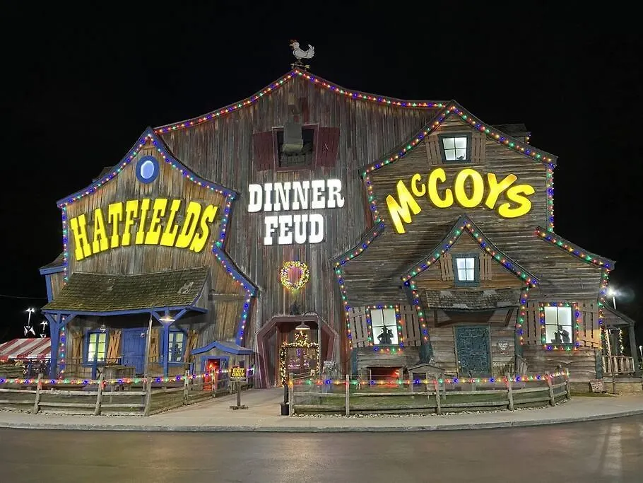 The Decked Out In So Near Dollywood! On A Hill Right In