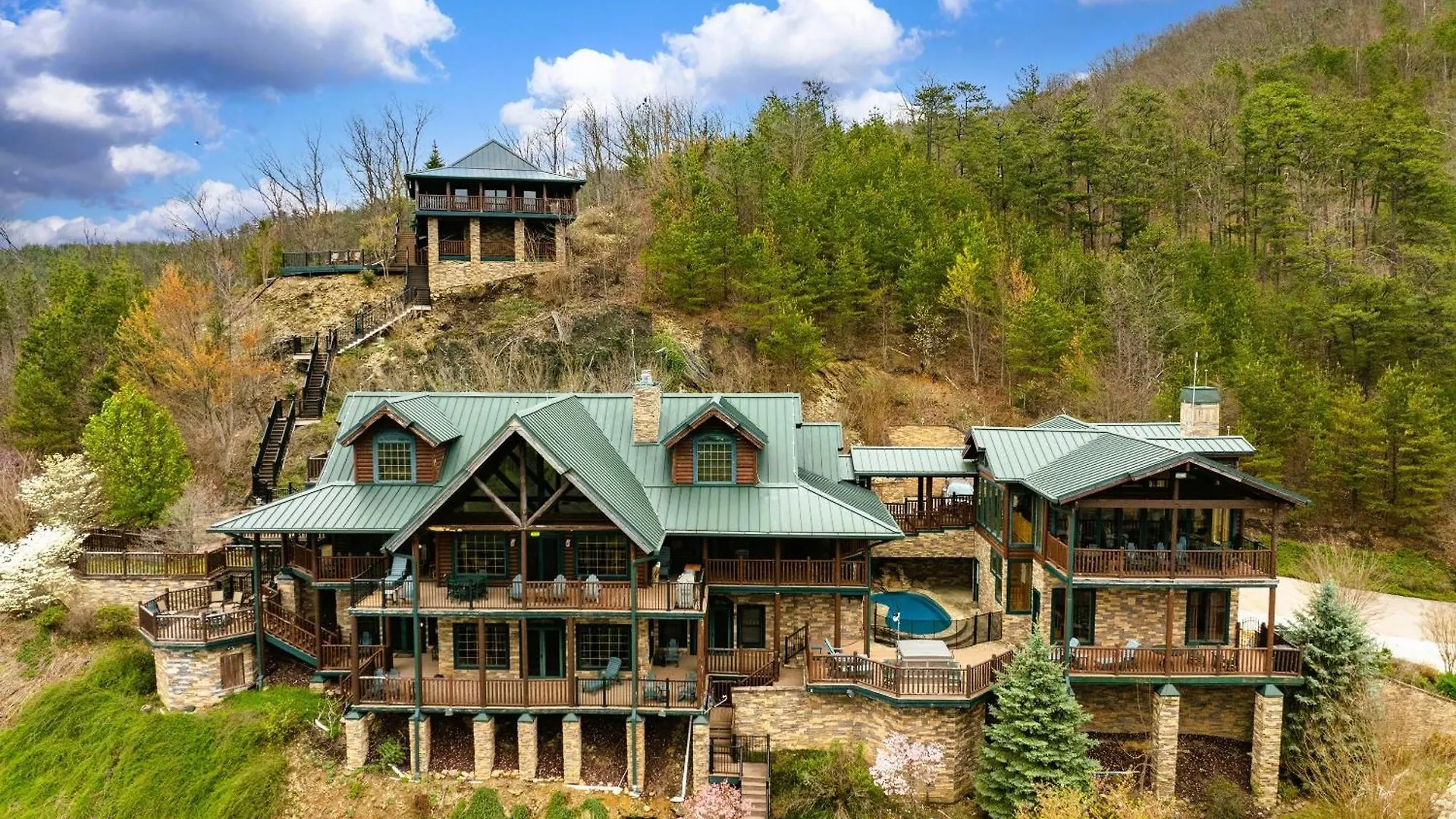 Villa Scenic Views Estate Pigeon Forge