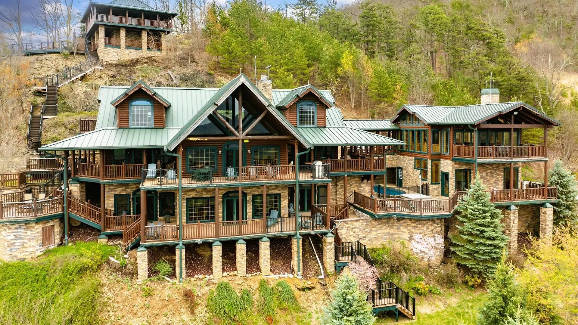 Villa Scenic Views Estate Pigeon Forge