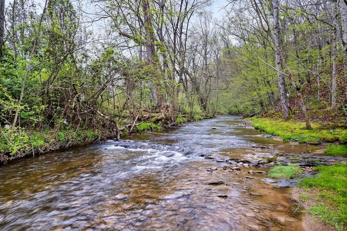 1 Mile To Pkwy, Pets, Hot Tub, Creekside, Porch