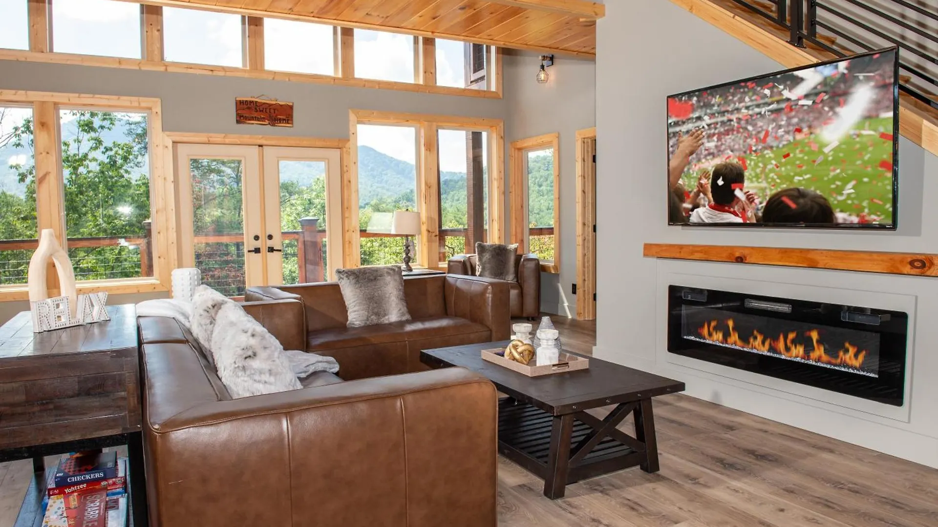 Augys View- Mountain Views-large Parking-large Ferienhaus Pigeon Forge
