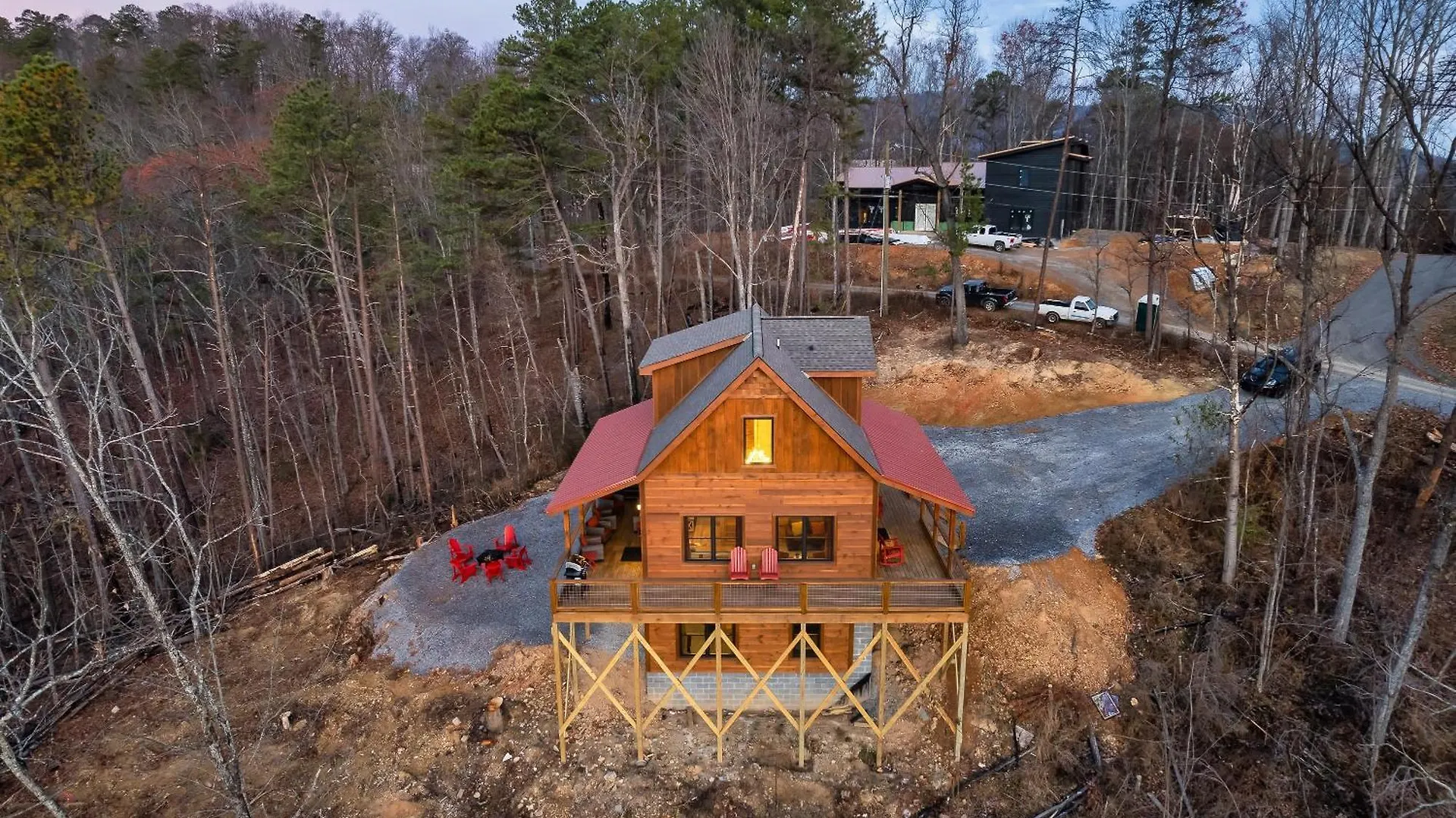 Holiday home Scenic Views, Game Room, Hot Tub, Fireplace, Bbq