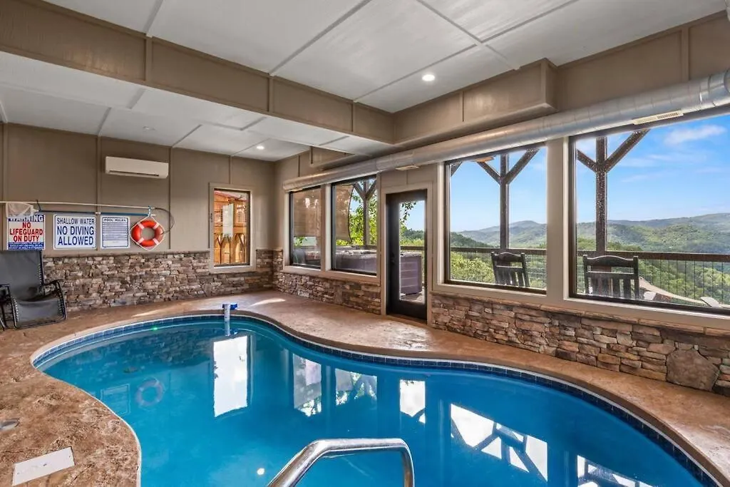 Breathtaking View Mountain Lux Games Pool Theater