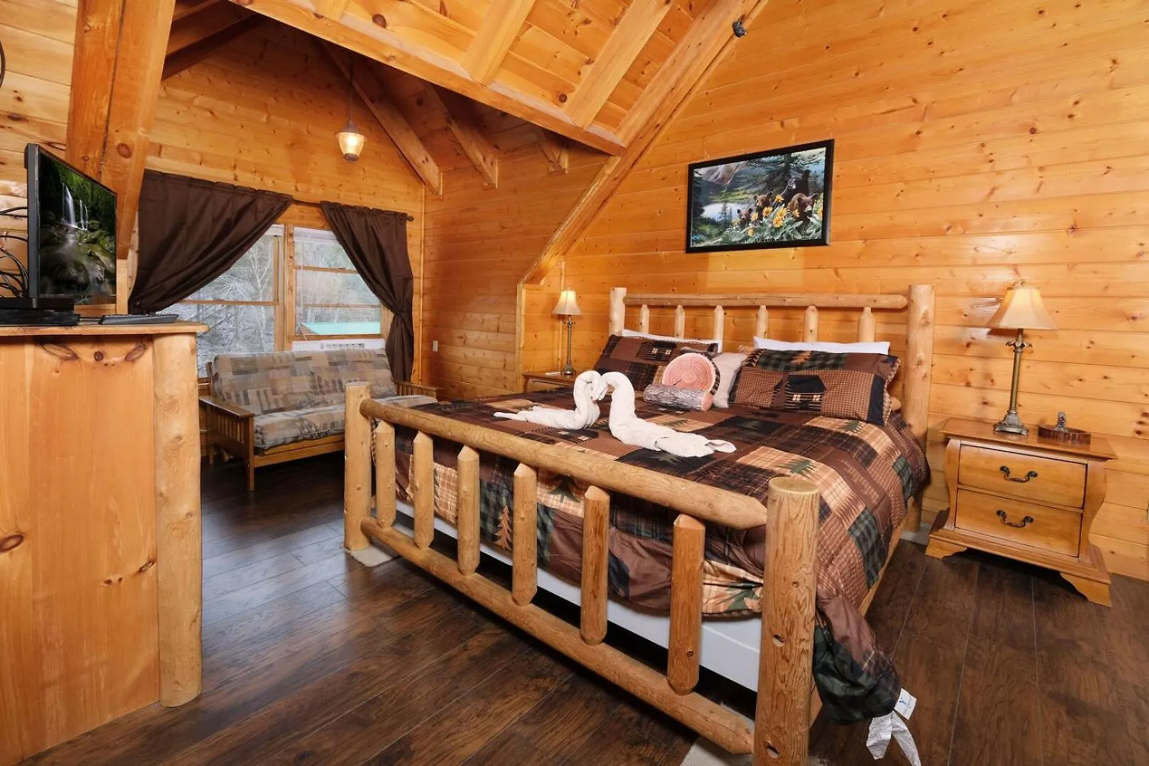 Holiday home Cozy 2br Just 5 Min To Pkwy Hot Tub Free Attraction Tickets