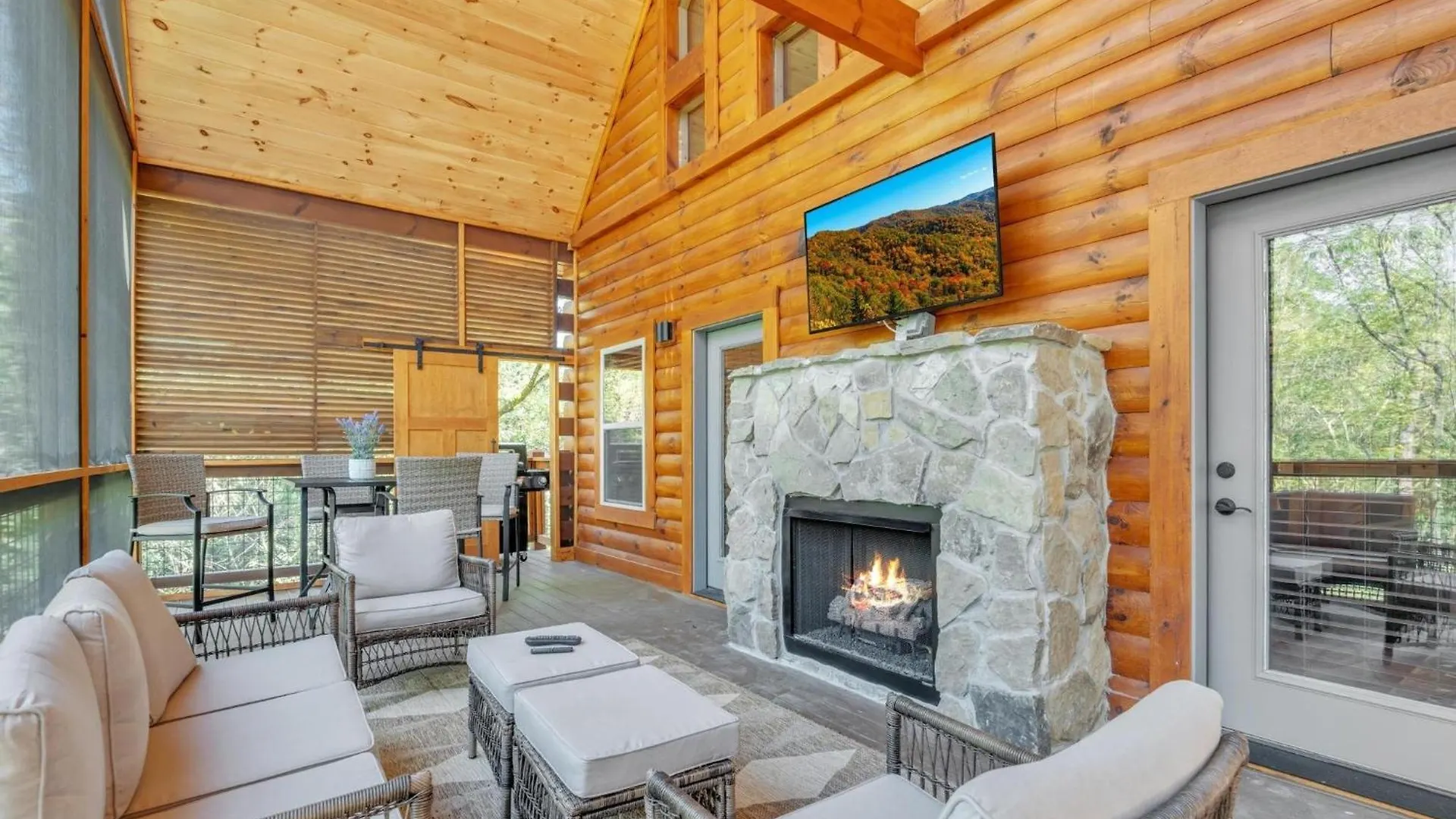 Ern803 - Beary Blue Oasis Pigeon Forge