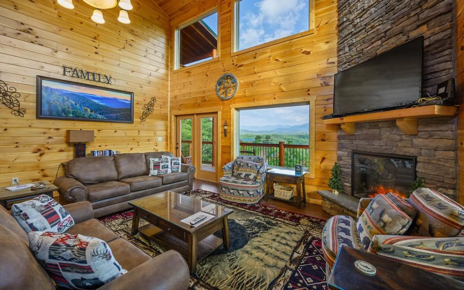 Villa Grand Mountain View Pigeon Forge