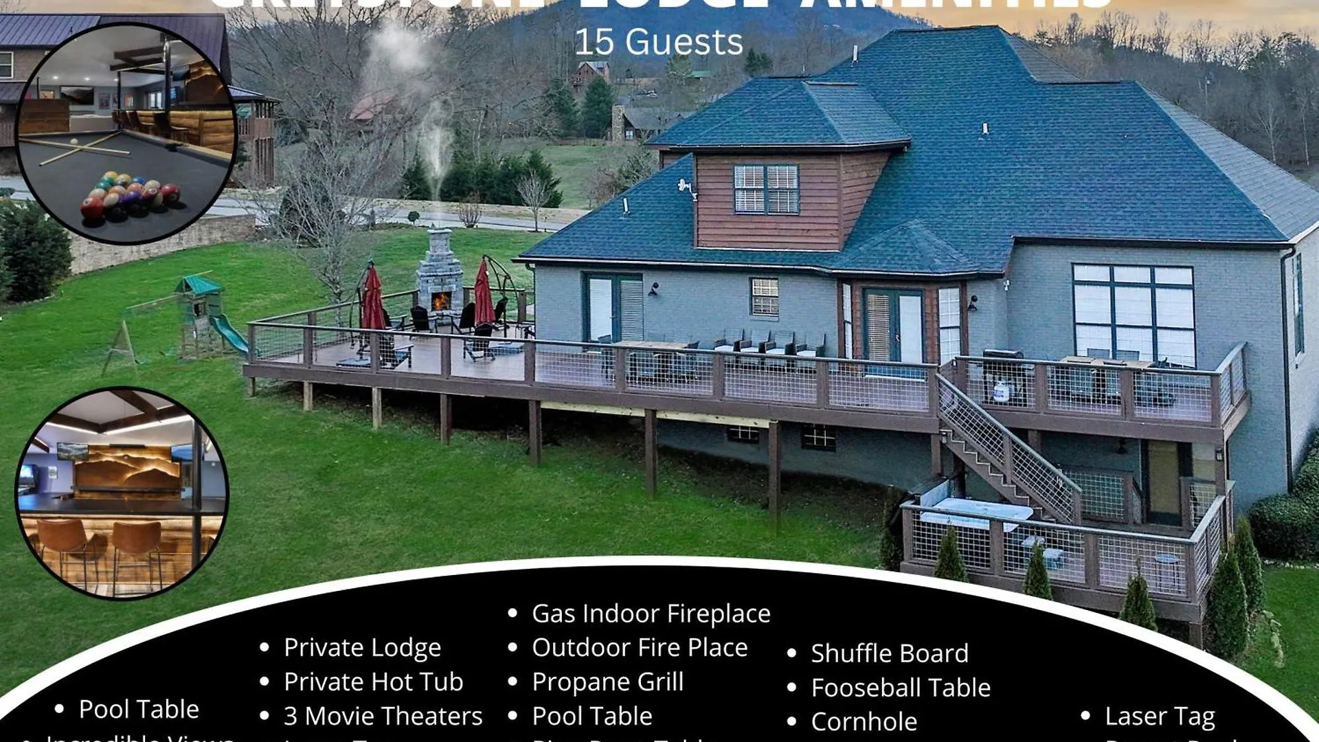 Holiday home Greystone In The Smokies - Luxury - Pool