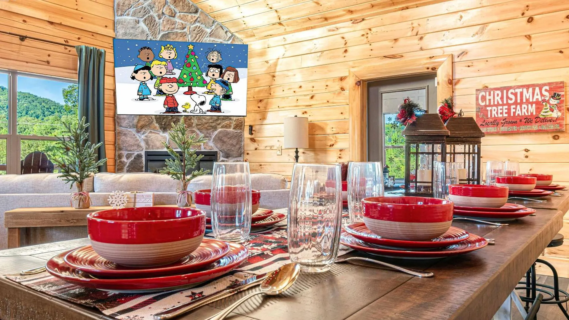 펜션 Xmascabins By Smokystays- Christmas Themed Year Round!