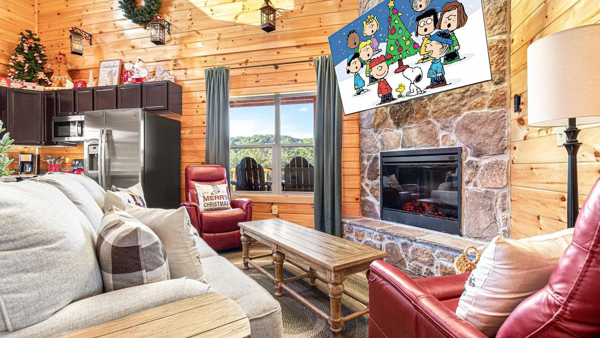 Xmascabins By Smokystays- Christmas Themed Year Round! 펜션 비둘기 포지