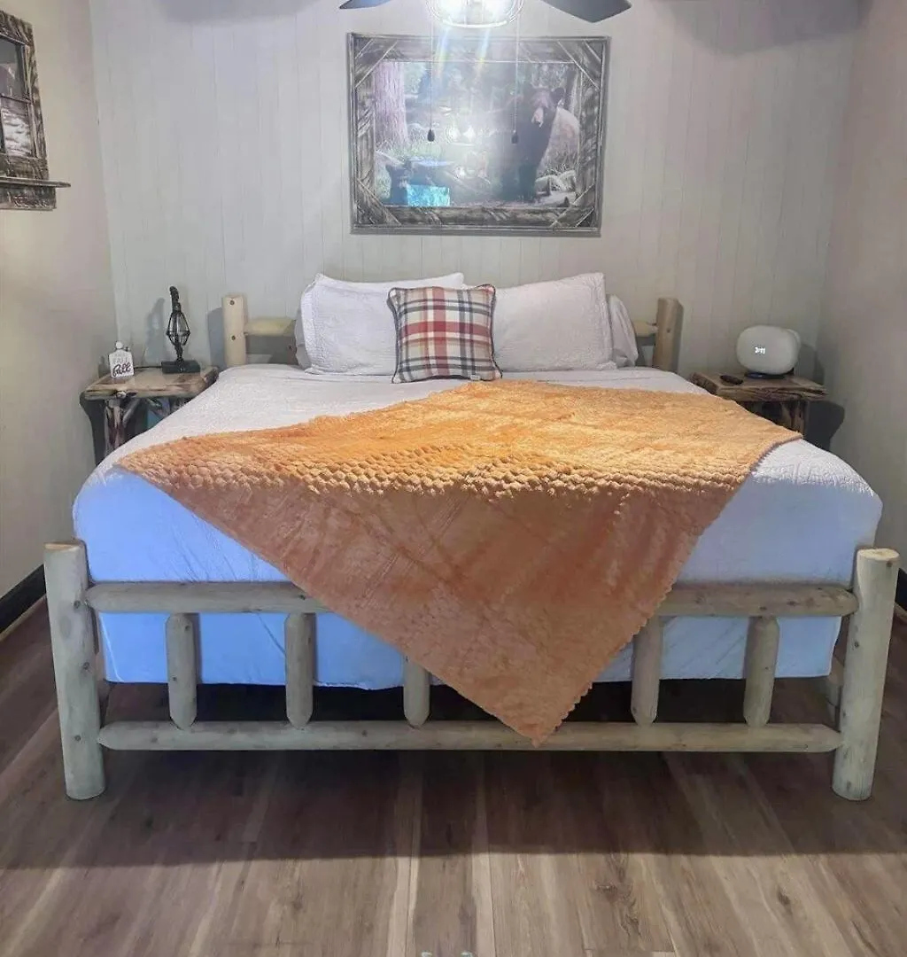 Whiskey Ridge 3 Bdrm Cabin-firepit, Fenced Yard, Hot Tub Tatil Evi *