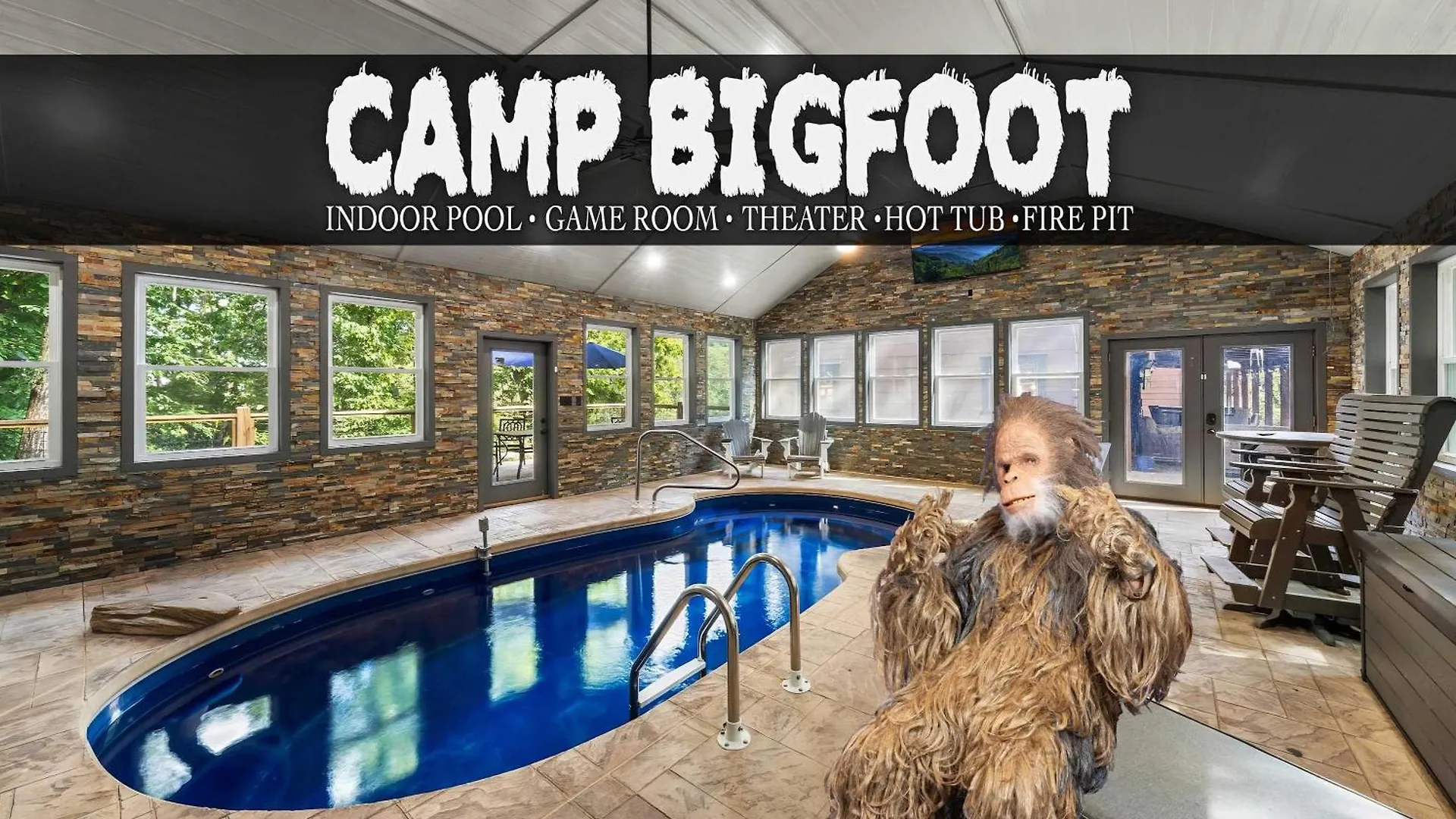 Holiday home Its Got It All Yall - Pool, Theater, Arcade, Fire Place, Firepit, Hot Tub Pigeon Forge