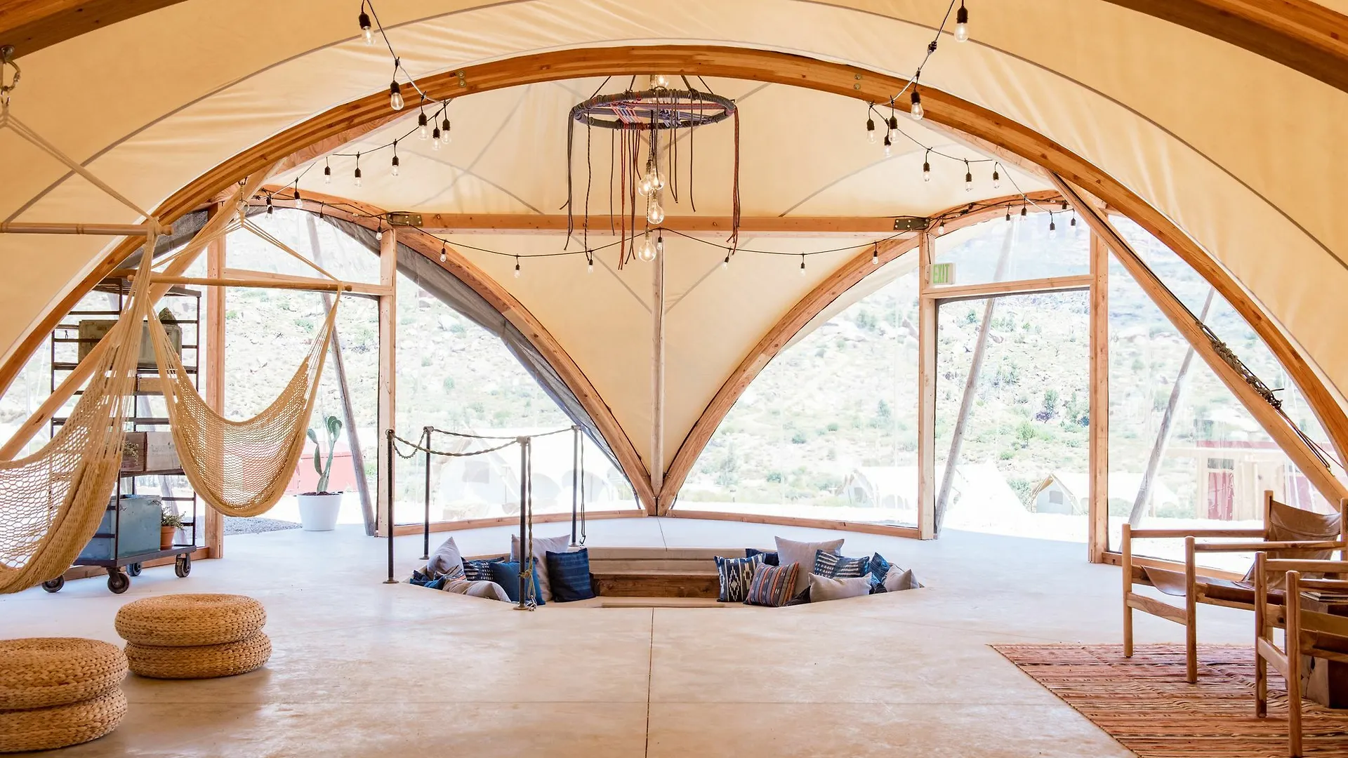 Under Canvas Great Smoky Mountains Luxury tent 3*