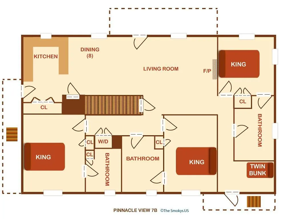 Apartment Pinnacle View 7b
