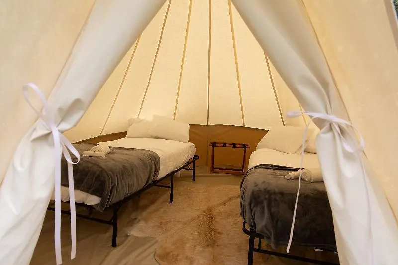 Under Canvas Great Smoky Mountains Luxury tent Pigeon Forge