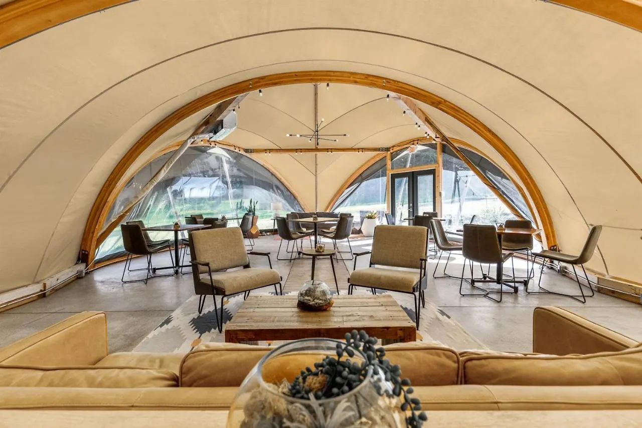 Under Canvas Great Smoky Mountains Роскошный шатер 3*