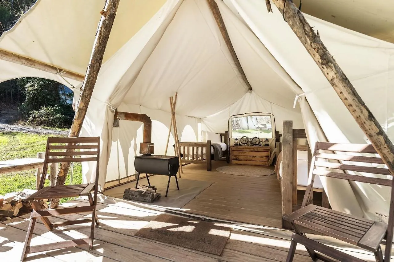 Under Canvas Great Smoky Mountains Роскошный шатер