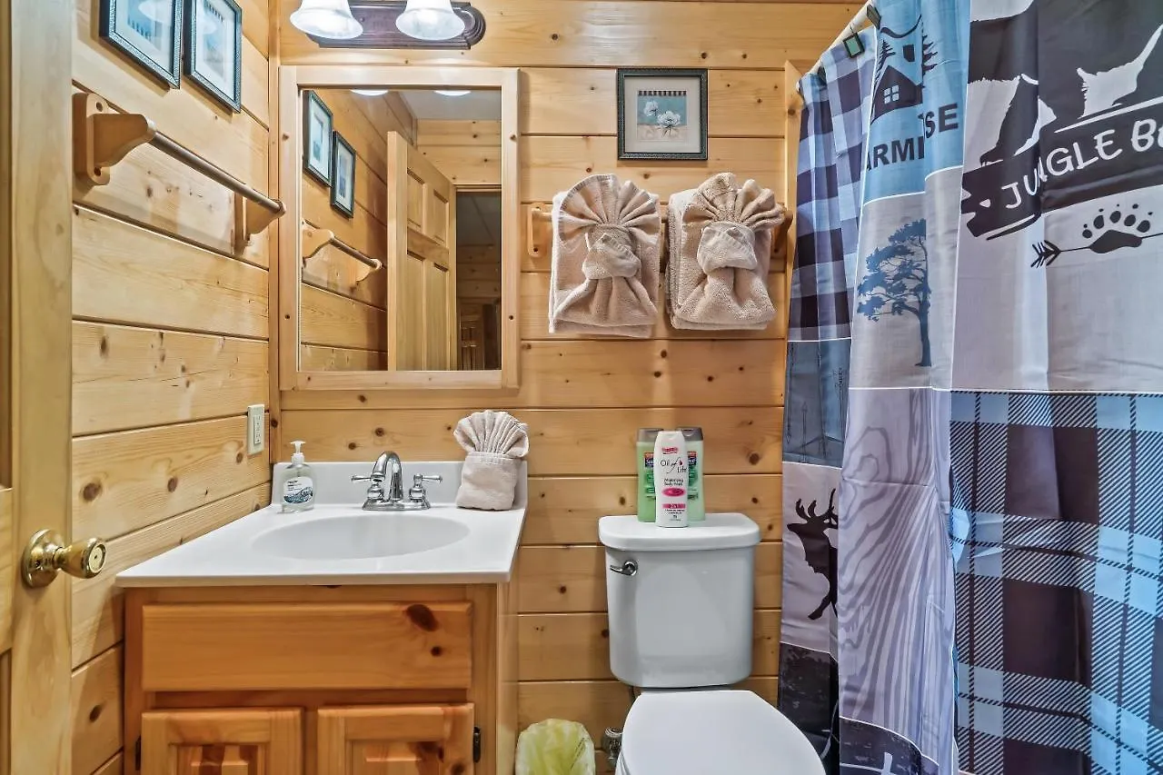 Casa de Férias Cozy Log Cabin!! In Heart Of Pf & Close To The Smokies