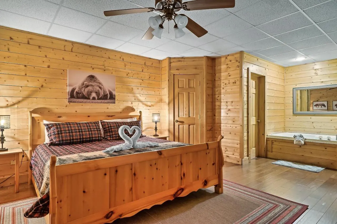 Casa de Férias Cozy Log Cabin!! In Heart Of Pf & Close To The Smokies *