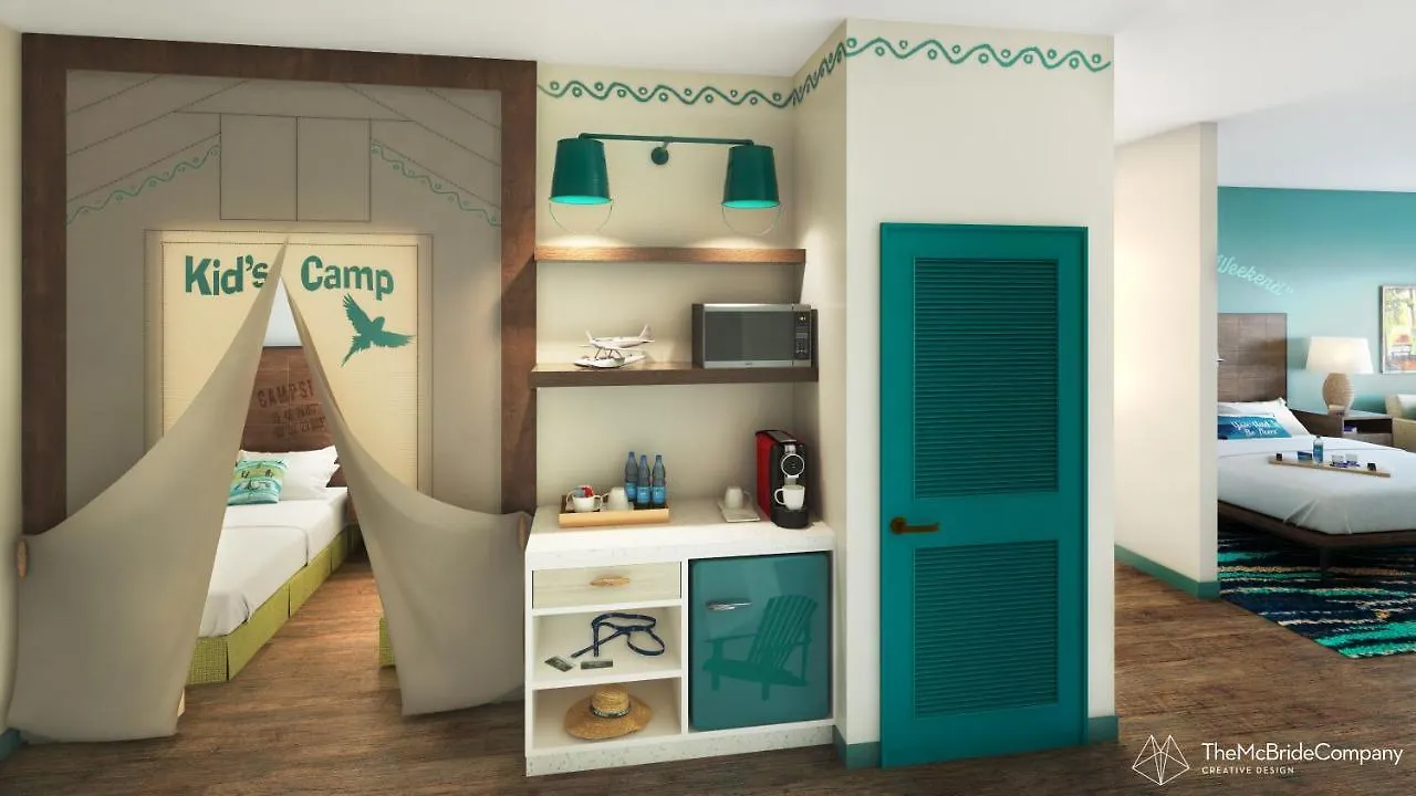 The At Camp Margaritaville Hotel Pigeon Forge
