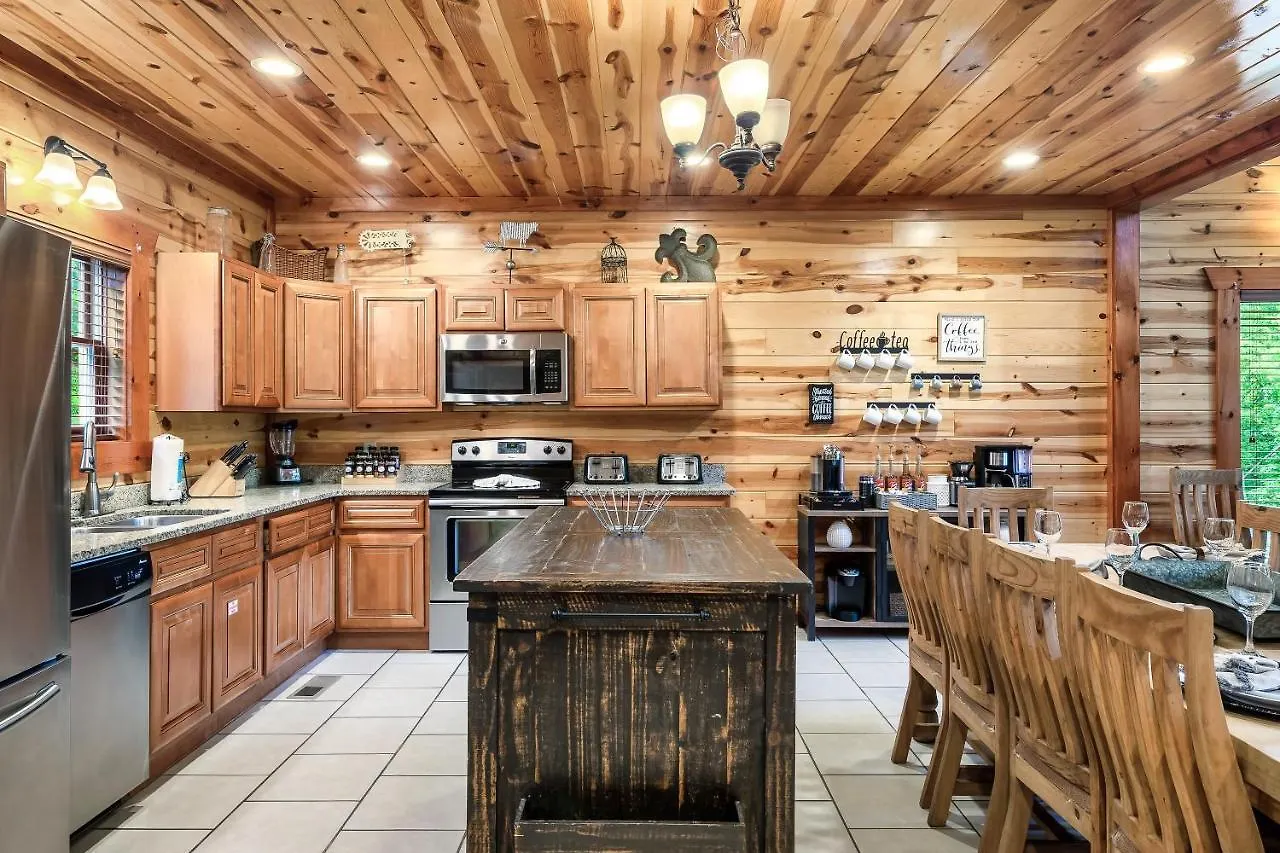 Grizzly Bears Resort - Luxury Cabin With Indoor Pool, Hot Tub, Theater, King Beds, Sleeps 16 In Heart Of Pigeon Forge بيدجن فورج