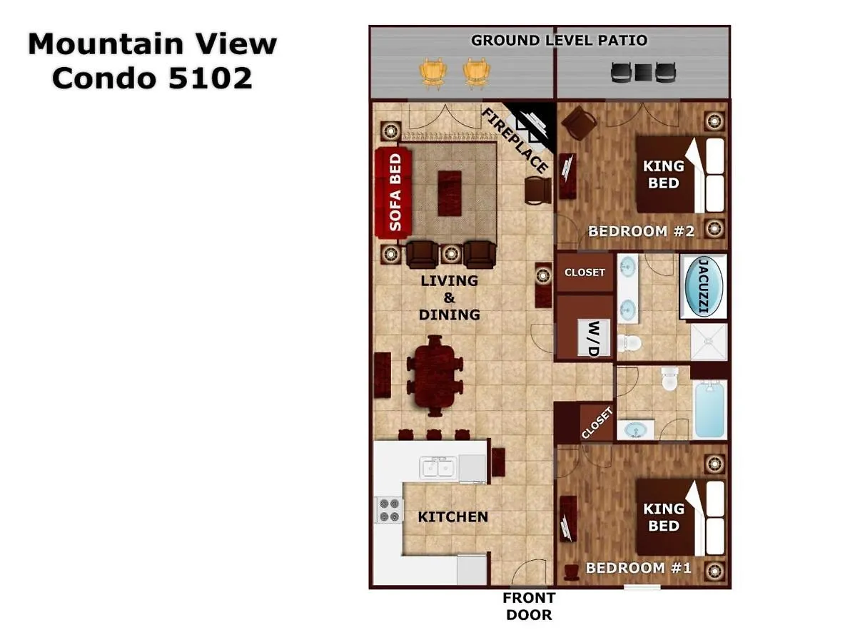 Mountain View Condos-5102 Aparthotel