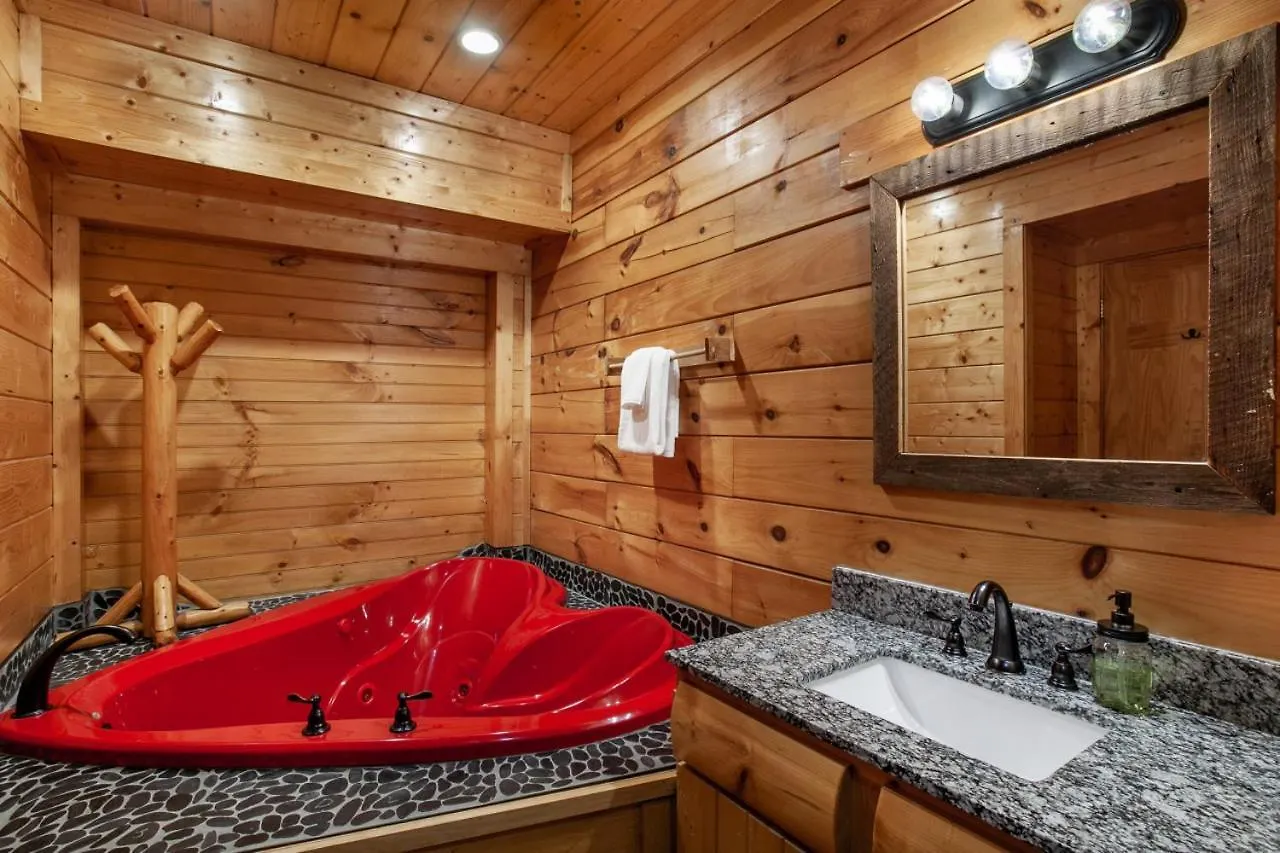 Ferienhaus Dream On The Stream Hottub Pooltable Firepit Pigeon Forge
