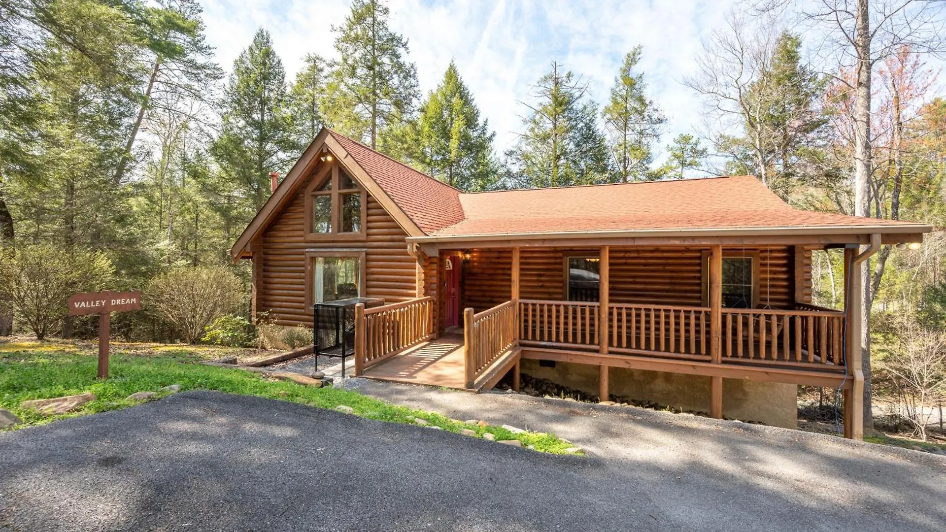 Dağ evi Valley Dream:3 Bdrm 3bath, Specials, Free Tickets, One Level Pigeon Forge