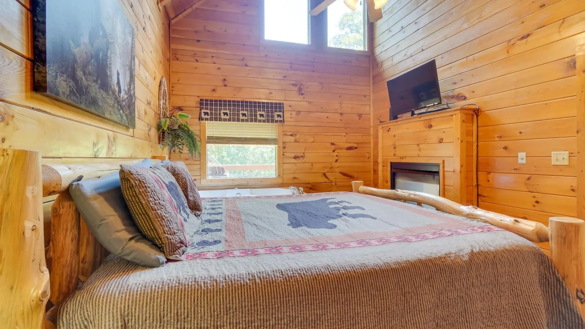 Holiday home Cabin With Hot Tub 5 Mi To Dollywood *