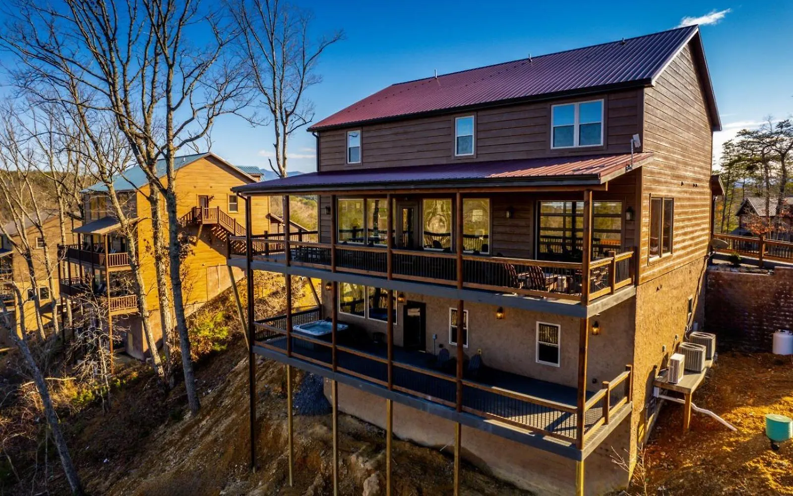 Splashin Mountain Retreat Semesterbostad *