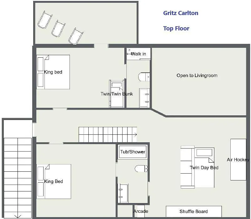 Gritz Carlton Lodge, 2 Large Cabins, 2 Pools, 2 Theater Rooms, 2 Game Rooms, Free Tickets Pigeon Forge