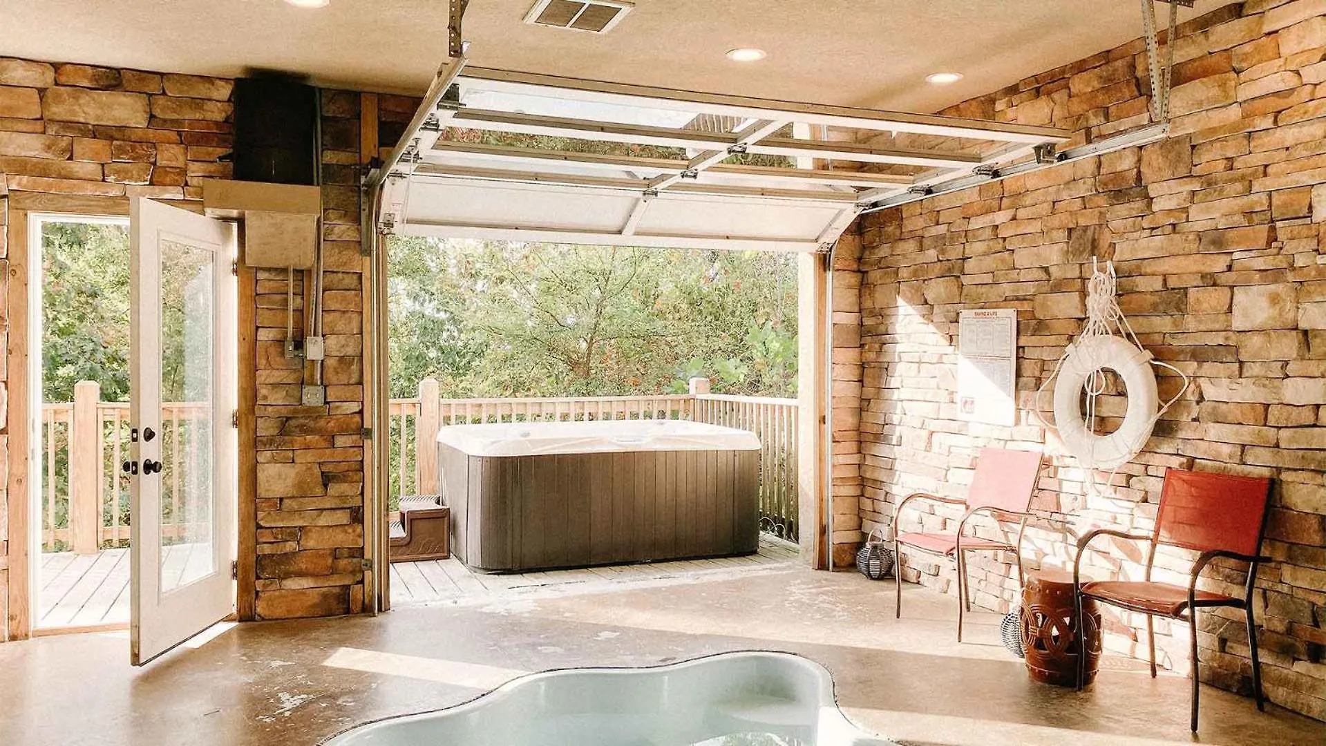 בית נופש Comfy Retreat Wprivate Pool, Hot Tub, Game