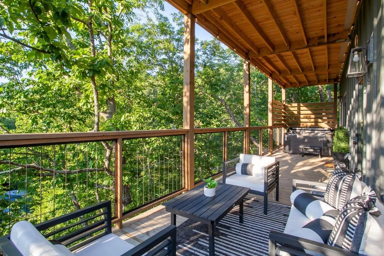 度假居 Smoky Mountain Retreat Pool Hot Tub Theater Games