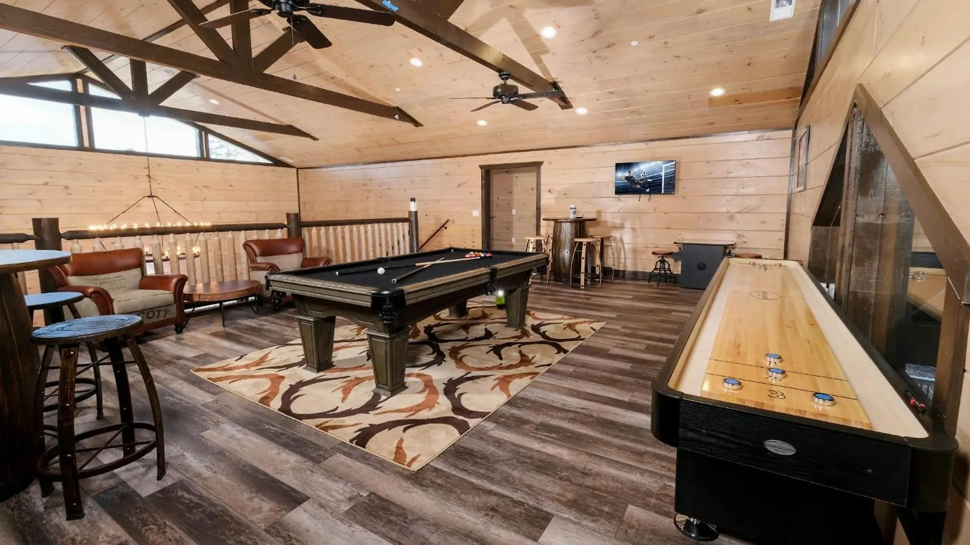 Swim And Gym Mansion Vila Pigeon Forge