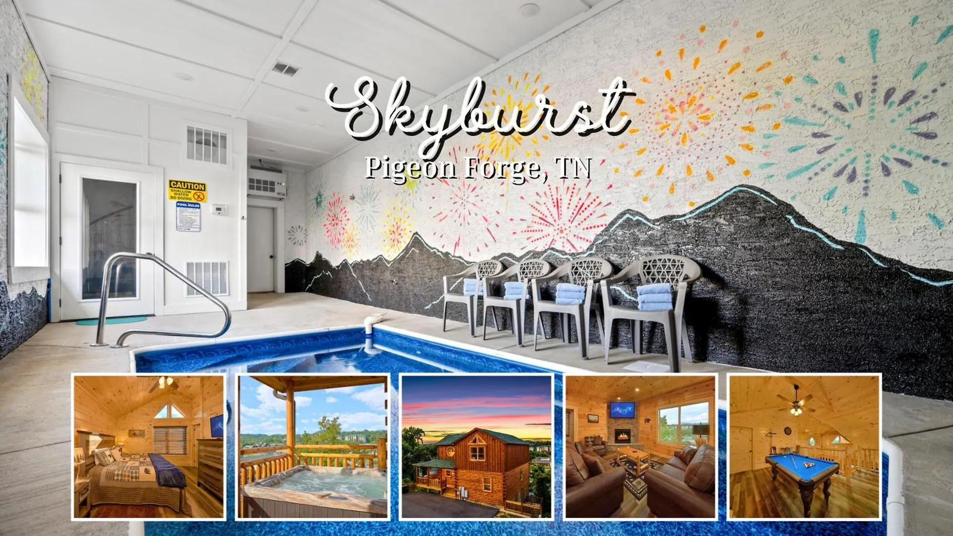 Skyburst - Relax & Play! Pool, Hot Tub, Games & Theater Semesterbostad *