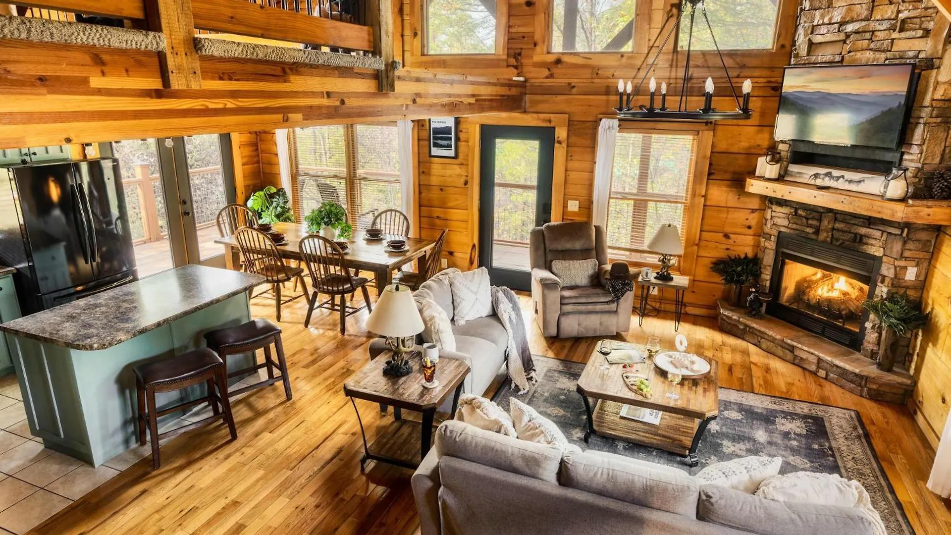 度假居 Family Haven By Dollywood - Hot Tub - Game