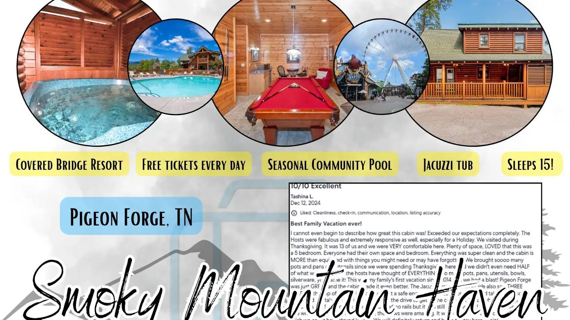 Smoky Mountain Haven Pigeon Forge