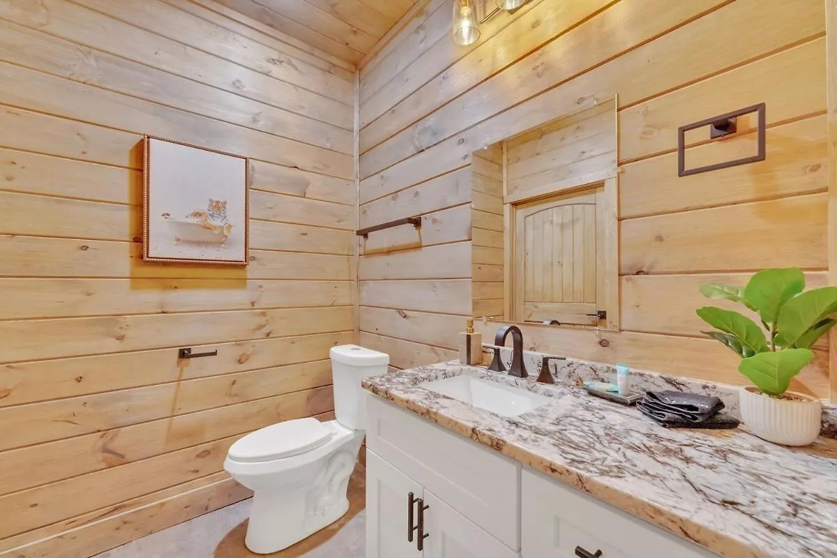 度假居 Honeybear Hideaways - Unique & Serene With Indoor Pool, Hot Tub And Mountain Views 鸽子谷