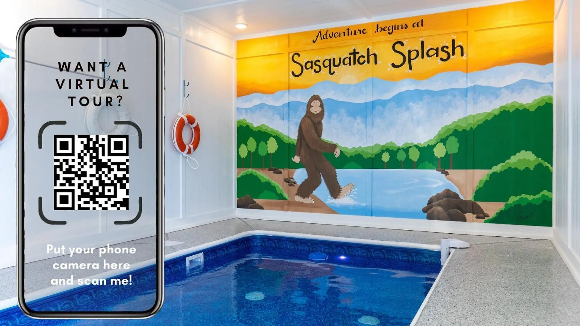 Sasquatch Splash Premier Private Pool With Hot Tub, Mtn Views, Arcade Games, Excellent Location Pigeon Forge